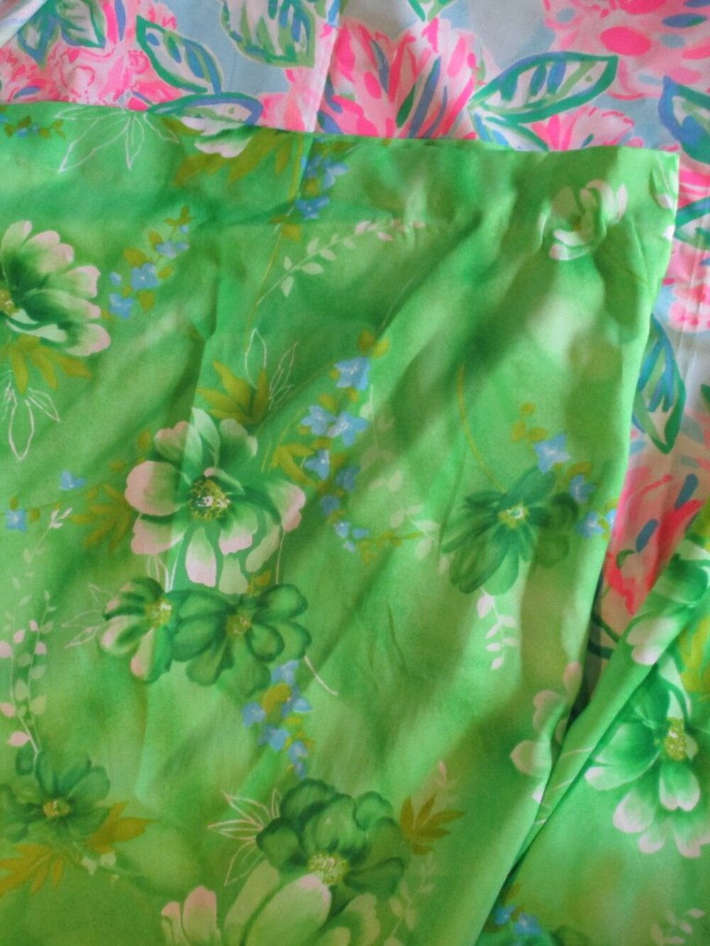 Handmade by Hilo Hattie!! Palazzo Lime Romper size 8 Vintage 60s - Picture 5 of 7